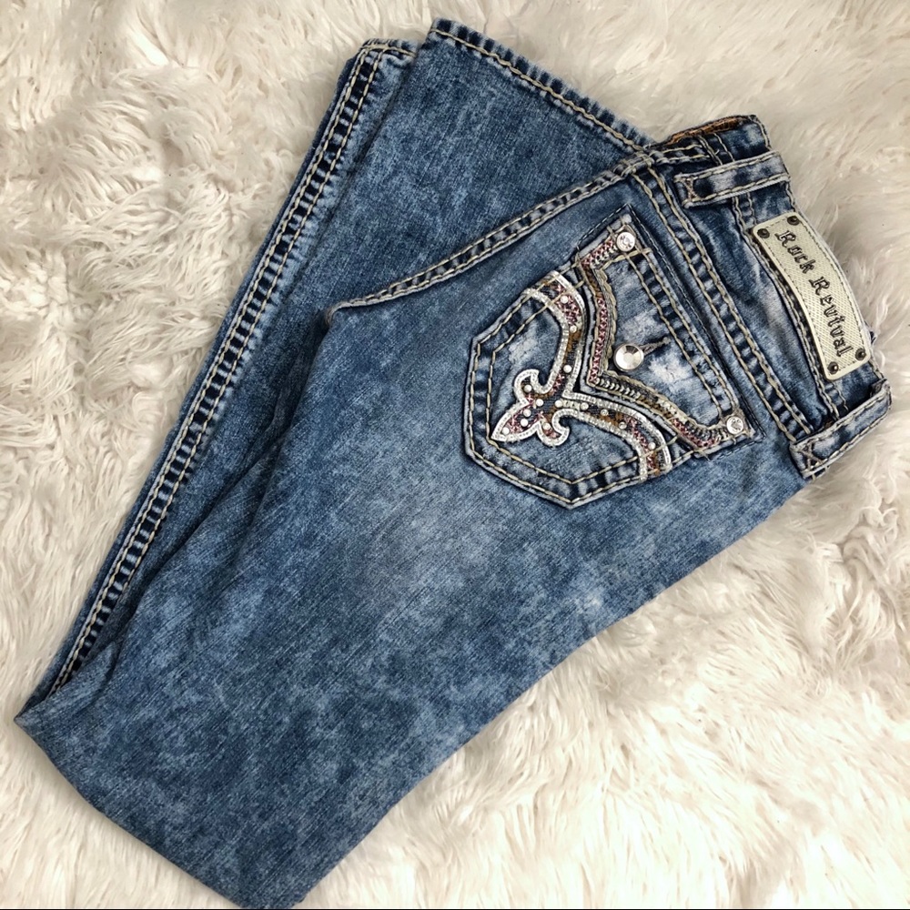 *Sold* Rock Revival Jeans